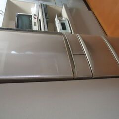 パナソニック Panasonic エコナビ搭載冷蔵庫 (426L・左開き） 5ドア シャンパン NR-E437T-Nの画像