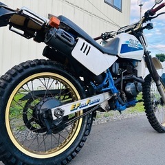 北海道 スズキ　SX200R タイヤ前後山あり！オフロードの練習用にいかがでしょうか！バッテリー付き！の画像