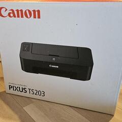 2018年製！Canon PIXUS TS203インクジェットプリンターの画像