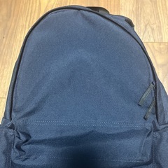 無印良品　リュック　ネイビーの画像
