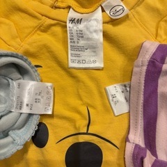 プーさん　ロンパース　サイズ70 3点の画像
