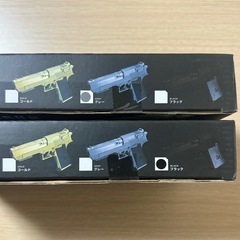 DE HANDGUN ハンドガン トイガン グレー ブラック 2個セットの画像