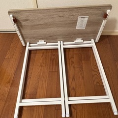 Yamazen畳めるデスク（幅80×奥行40×高さ70cm）の画像
