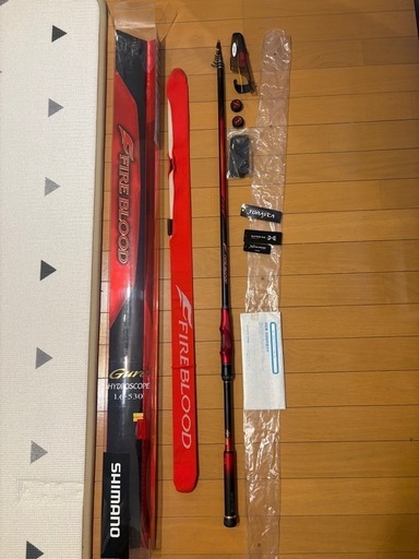 超美品‼️シマノ 19ファイアブラッドハイドロスコープ　1.6-530　早い者勝ち‼️