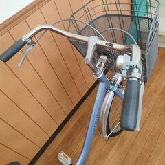 婦人用自転車　22インチ　ブルーの画像