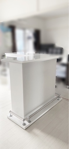 最終値下げバーカウンター テーブル L字 日本製 完成品 高さ97 2024