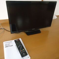 24型　液晶テレビ　FUNAI　中古美品　リモコン・取説ありの画像