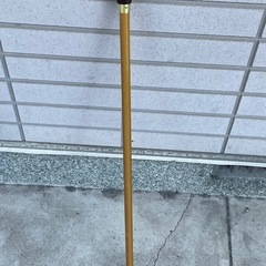 木製木目調の杖軽量ステッキの画像
