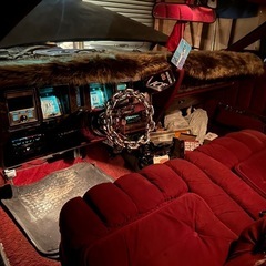 1977年リンカーンマーク5 ！バンパーカット！ステンレス左右出マフラー！の画像