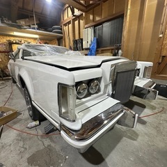 1977年リンカーンマーク5 ！バンパーカット！ステンレス左右出マフラー！の画像