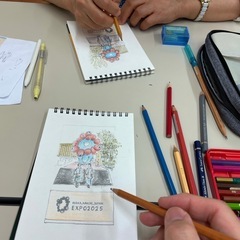 【風景画など】社会人･学生向け絵画教室 🎨《デッサン・水彩･色鉛筆画･パース》新しい趣味に♪【武庫之荘･塚口】⭐️尼崎･上ノ島SALON 絵画教室の画像