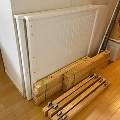 IKEA イケア HEMNES ヘムネス ソファ ベッド マットレス 2枚付の画像