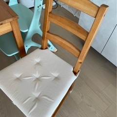 (27日夕方引き渡し)IKEAダイニングテーブル・椅子3脚セットの画像