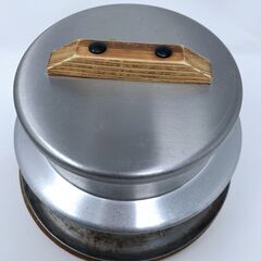 釜炊き三昧 ガス炊飯鍋 羽釜 5合炊き アルミ製 日本製 使用済みの画像