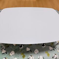 【7月末まで】小さい可愛いテーブル(白)【取りに来られる方限定】の画像