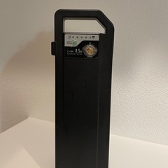 チャイルドシート付き電動自転車の画像