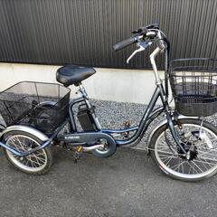 電動アシスト三輪自転車の画像