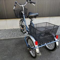 電動アシスト三輪自転車の画像