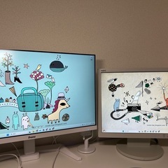17インチ液晶モニターの画像