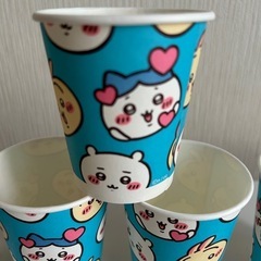ちいかわ　紙コップ　5個の画像