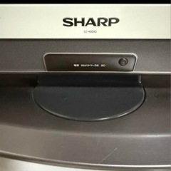 ジャンク　SHARP AQUOS 40型の画像