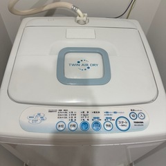 TOSHIBA洗濯機の画像