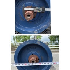 No1 東芝　TOSHIBA トウシバ　全閉モーター　モーター　FBK TIKK 三相200v 15kw 6p シャフト約48mm 重さ100kg超の画像