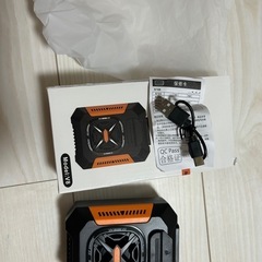 腰掛け扇風機　新品未使用の画像
