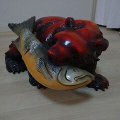 熊の置物の画像