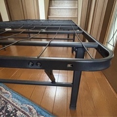 シングルパイプベッド　折りたたみ式　
 1個の画像