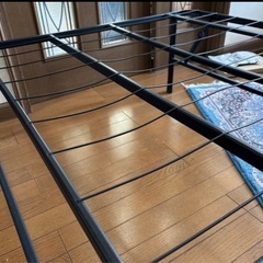 シングルパイプベッド　折りたたみ式　
 1個の画像