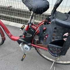 バッテリー2個付き‼️Panasonic 電動アシスト自転車の画像