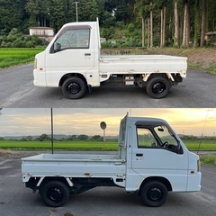 車検取り立て！サンバー！マニュアル！EL付！軽トラ！即戦力！早い者勝ち！の画像