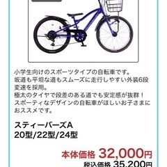 20インチ　自転車
の画像