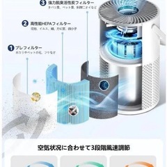GL-K802 室内、車　タイプC電源　空気清浄機の画像
