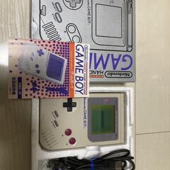 レア　初代ゲームボーイ　箱、取説、付属品の画像