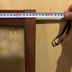 木製建具　レトロガラスの画像