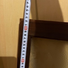 木製建具　レトロガラスの画像