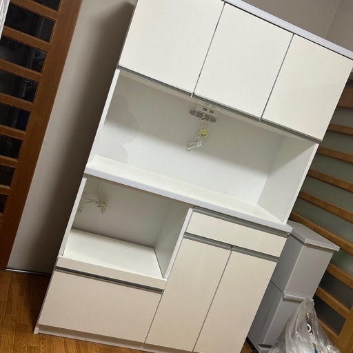 27日引き取り限定）食器棚 キッチンボード カップボード