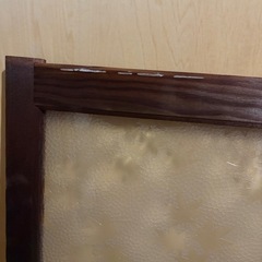 木製建具　レトロガラスの画像