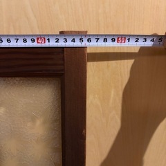 木製建具　レトロガラスの画像