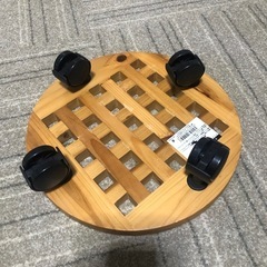 キャスター付台★丸型の画像