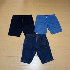 9点　スウェット　パンツ　デニム　ショーツの画像