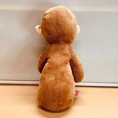 おさるのジョージ  バナナもぐもぐぬいぐるみ（座高42cm）の画像