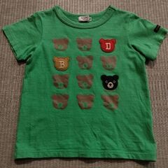 2枚セットミキハウスDOUBLE.B半袖Tシャツ100センチの画像