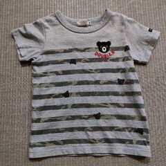 2枚セットミキハウスDOUBLE.B半袖Tシャツ100センチの画像