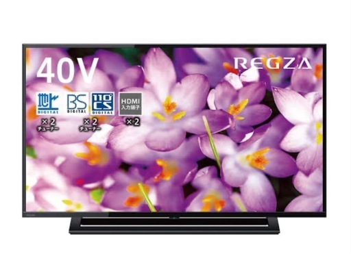 新品　TOSHIBA REGZAレグザ　40型　2019年製