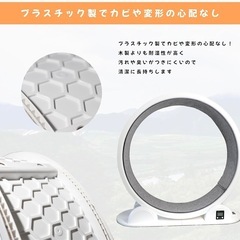 【【新品】Mud Bunny キャットホイール 白の画像
