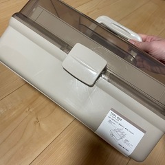 スリーコインズ 3coins 工具、化粧品、手芸品入れ ツールボックスの画像