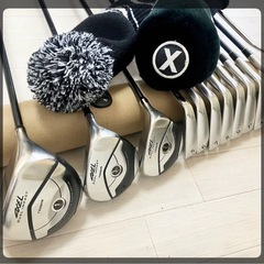 レディースゴルフセットTURUYA AXELアクセル他クラブ計12本バック付の画像